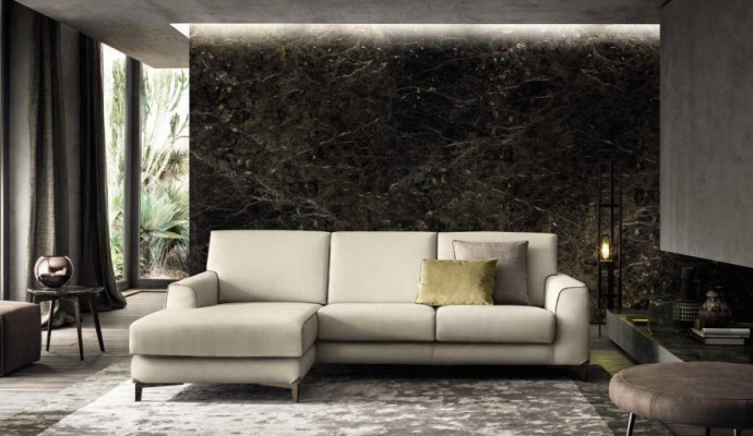 Italian corner sofa couch sofas corner set furniture fabric textile