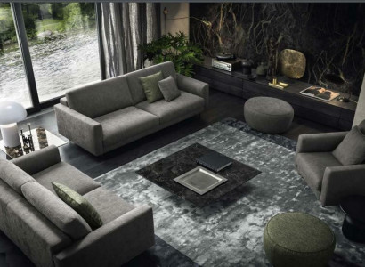 Seating set 331 seats modern wood exclusive design furniture armchair sofa set