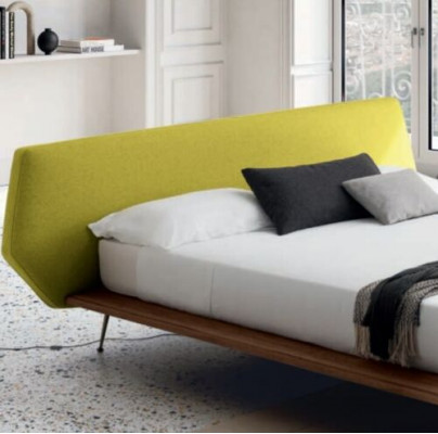 Design bed upholstery luxury double hotel beds marriage 180x200cm bedroom textile