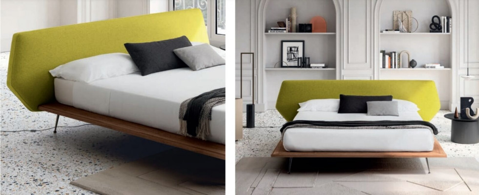 Design bed upholstery luxury double hotel beds marriage 180x200cm bedroom textile