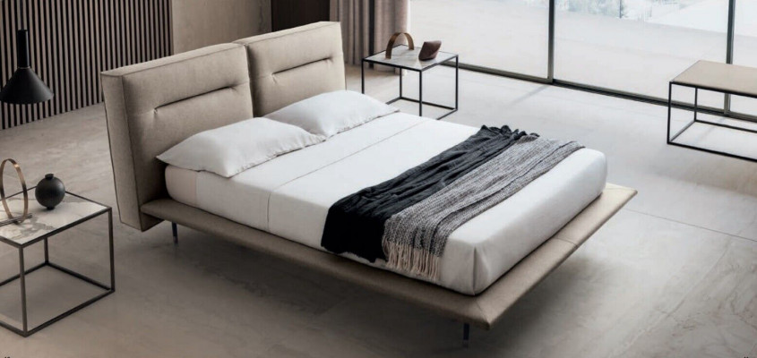Design wood leather beds 200x200cm bed bedroom hotel beds double