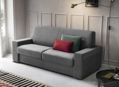 Living room textile sofa gray two-seater designer sofas upholstered sofas 2-seater new