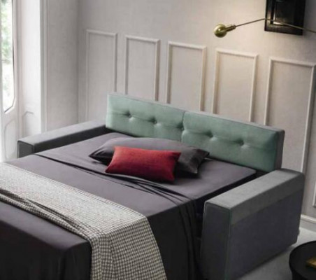 Living room textile sofa gray two-seater designer sofas upholstered sofas 2-seater new