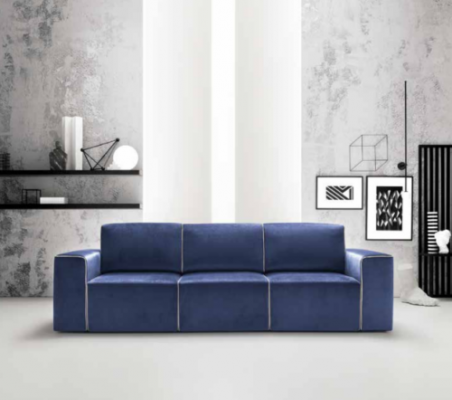 Three-seater couch upholstery design sofa modern 3-seat sofas room furniture alfitalia