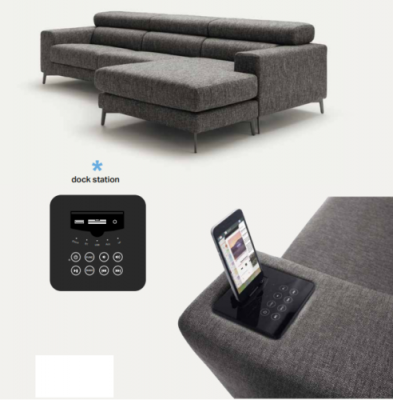 Design upholstery living room modern luxury corner textile wood sofa L-shape alfitalia
