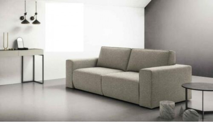 Couch Textile Relax Three-Seater Sofa 3-Seater Design Sofas Upholstery alfitalia New