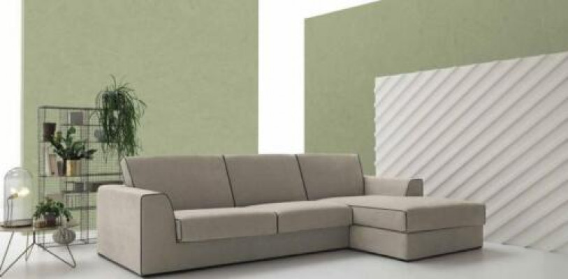 Gray couch sectional fabric corner sofa design textile sofa L-shape alfitalia new