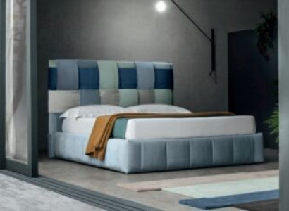 Modern luxury upholstered textile beds high-quality bedroom Italian furniture