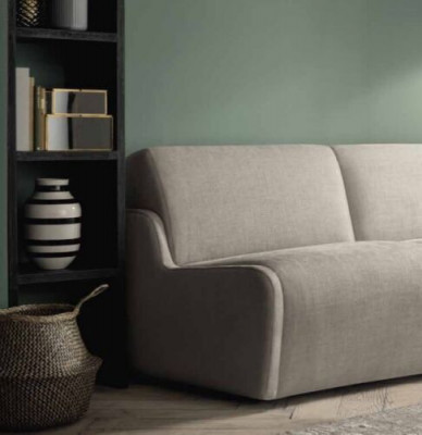 Living Landscape Relax Italy Furniture Seat Design Couch Lounge Velvet Sofa 2-Seater