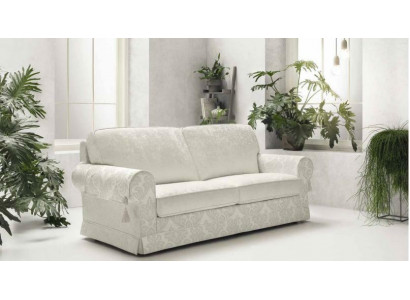 Textile Fabric Luxury 3-Seater Couch Upholstered Wooden Frame Sofa Textile Couch Alfitalia