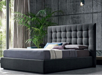 Chesterfield luxury beds sleep room textile bed upholstery design double hotel