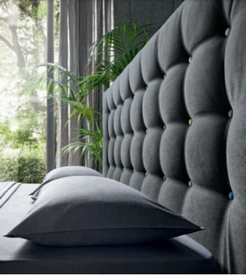 Chesterfield luxury beds sleep room textile bed upholstery design double hotel