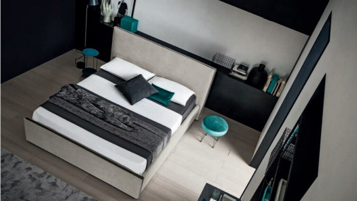Italian furniture design bed bedroom beds leather hotel luxury upholstery new
