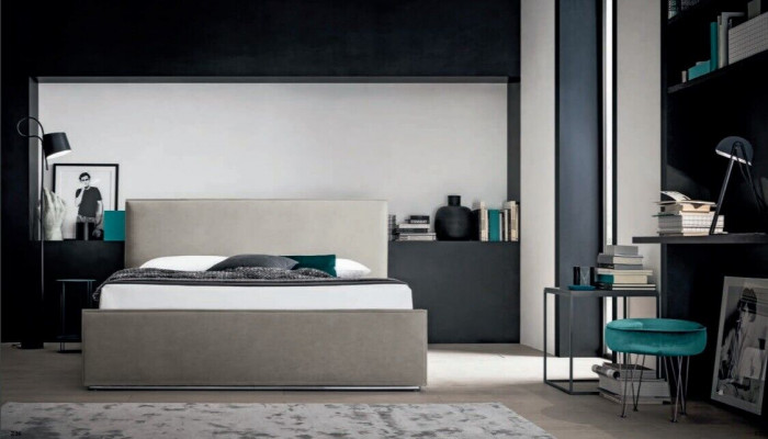 Italian furniture design bed bedroom beds leather hotel luxury upholstery new