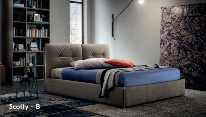 Double Beds Wood Design 180x200cm New Luxury Bed Bedroom Textile Upholstery