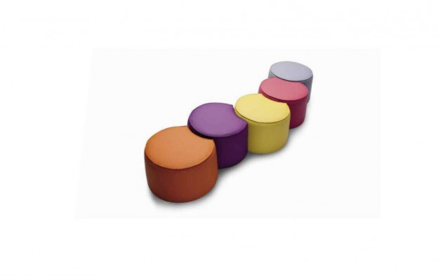 Stool Ottoman Footstool 5x Stool Bench Seat Stool Set Group
