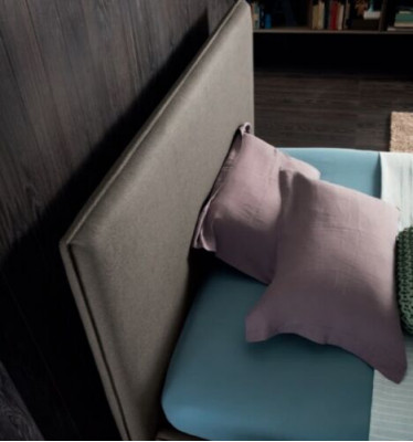 Luxury double bed brown 200x200 bedroom leather hotel bed upholstery design