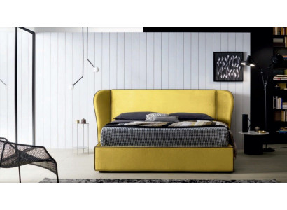 Furniture Fabric Design Interior Upholstered Bed Frame Beds Luxury Bed Hotel Royal