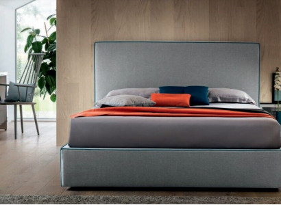 Luxury bedding textiles, hotel upholstery seating textiles, Italian designer bed bedroom.