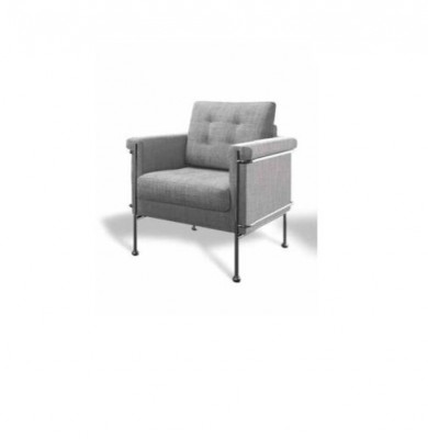 Design Relax Club Armchair Lounge Sofa 1-Seater TV Chair Upholstered Couch Fabric