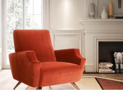 TV Chair Upholstery Couch Fabric Design Relax Club Armchair Lounge Sofa 1-Seater