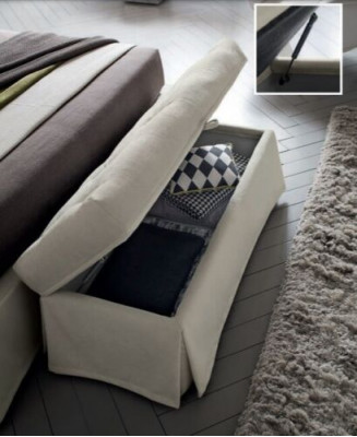 Modern stool design benches living sleeping bench stool room upholstery textile fabric
