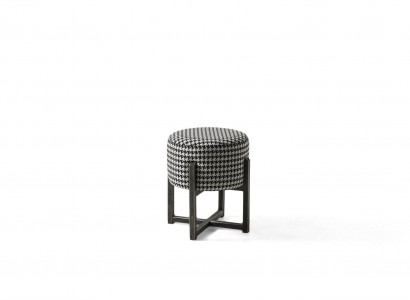 Round stool designer modern stool footstool side stool upholstery
