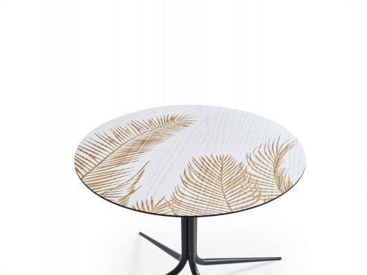 Designer round coffee table living room table coffee table side table