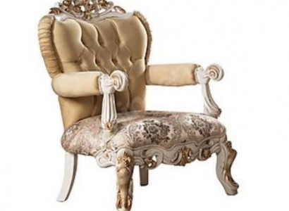Classic Armchair Single Seat Throne Baroque Rococo Living Room Lounge Chair