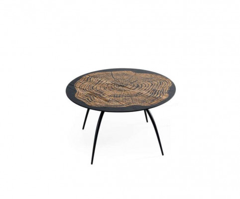 Luxury design coffee tables black round tables living room side tables