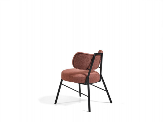 Luxurious modern brown dining chair in Italian design