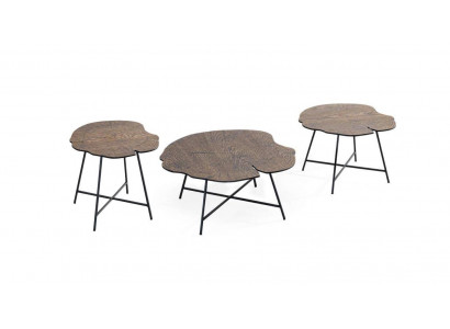 Coffee tables, tables, side tables, living room set, 3 pcs, modern luxury