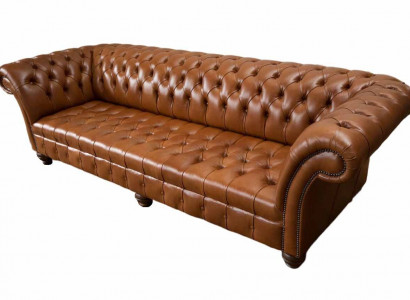 Sofa Living Room Chesterfield Couch Upholstery Sofas 4 Seater Leather XXL Big