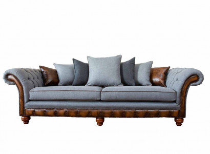Sofa couch fabric upholstery sofas living room design 4-seater new