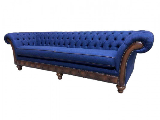 Modern Sofa Chesterfield 4 Seater Luxury Sofas Fabric Sofa Living Room Couch New