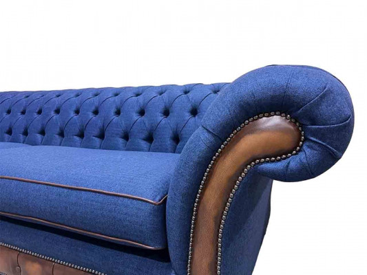 Modern Sofa Chesterfield 4 Seater Luxury Sofas Fabric Sofa Living Room Couch New