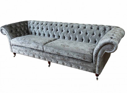 Four-seater sofa sofas 4 seater Chesterfield living room fabric design seating