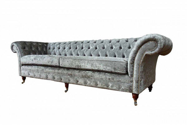 Four-seater sofa sofas 4 seater Chesterfield living room fabric design seating