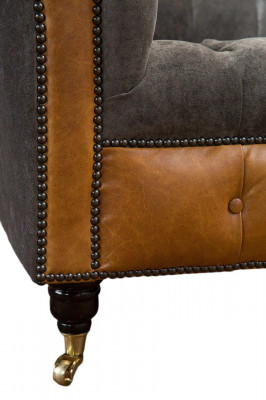 Sofa 4-seater Chesterfield luxury couch big couches upholstery 300cm design