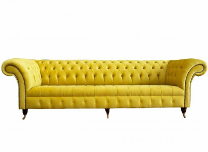 Four-seater sofa Chesterfield design sofas furniture living room couch upholstery