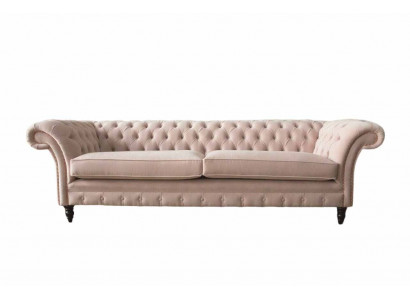 Rosa Four-Seat Upholstered Sofa 4-Seater Furniture Large Sofas Couch 245cm New