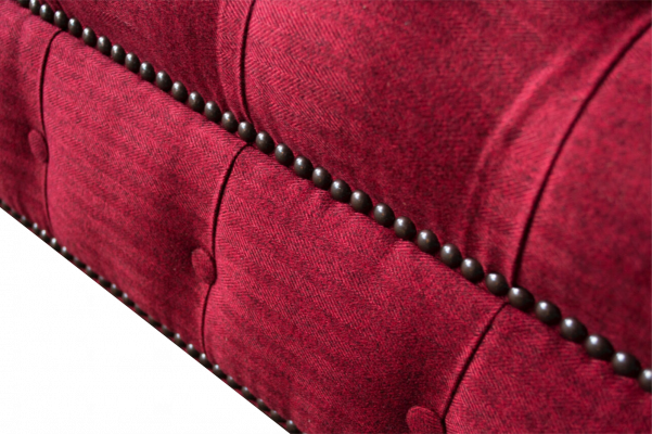 Chesterfield 3-seater three-seater design couches upholstered sofa sofas fabric