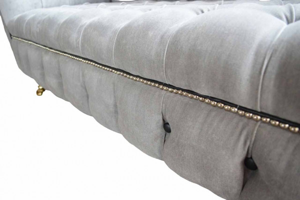 Chesterfield 3 seater couch seat fabric couches sofas sofa upholstery