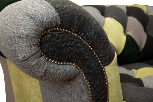 Chesterfield Couch Upholstery 2 Seater Design Textile Sofas Couches Lounge