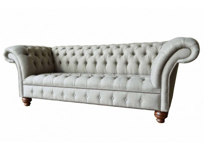 Three-seater design sofa 3-seat couches gray upholstered sofas furniture new