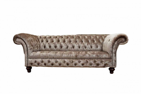 Chesterfield Sofa 3 Seat Upholstered Design Couches Sofas Modern Three-seater