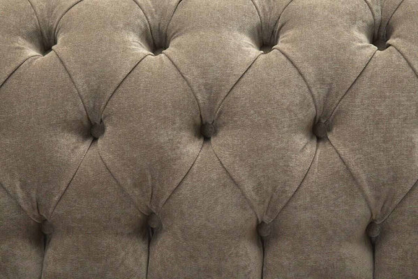 Three-seater Chesterfield sofa 3 seat sofas gray fabric living room luxury