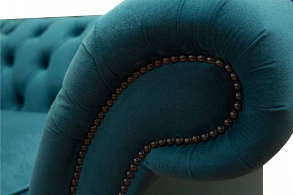 Design Sofa 3-Seater Couch Chesterfield Upholstered Sofas Living Room Design