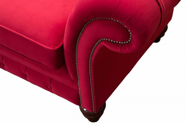 Modern Design Textile Sofa 2-Seater Couch Upholstery Luxury Sofas Chesterfield