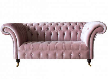 Chesterfield two-seater 2-seat couch upholstered seat sofa couch design